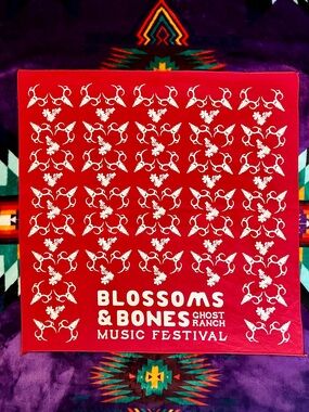 Vintage Blossoms🌿 & Bones 💀Ghost Ranch🌵 Music Festival Bandana